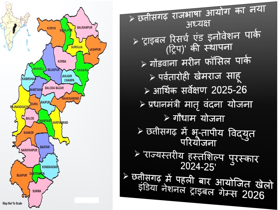 cg current affairs february march 2026 mcq in hindi