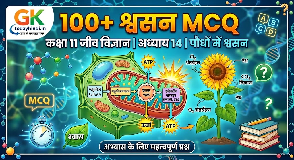 class 11 biology chapter 14 shwasan mcq