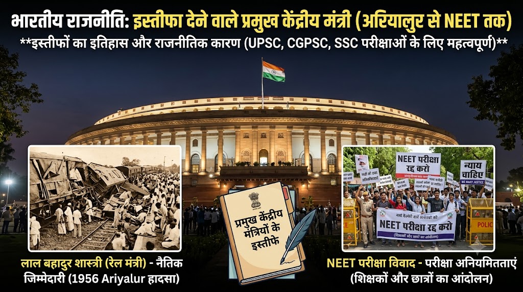 भारतीय राजनीति : में इस्तीफा देने वाले प्रमुख केंद्रीय मंत्रियों की सूची और उनके कारण union ministers resignation list reasons india