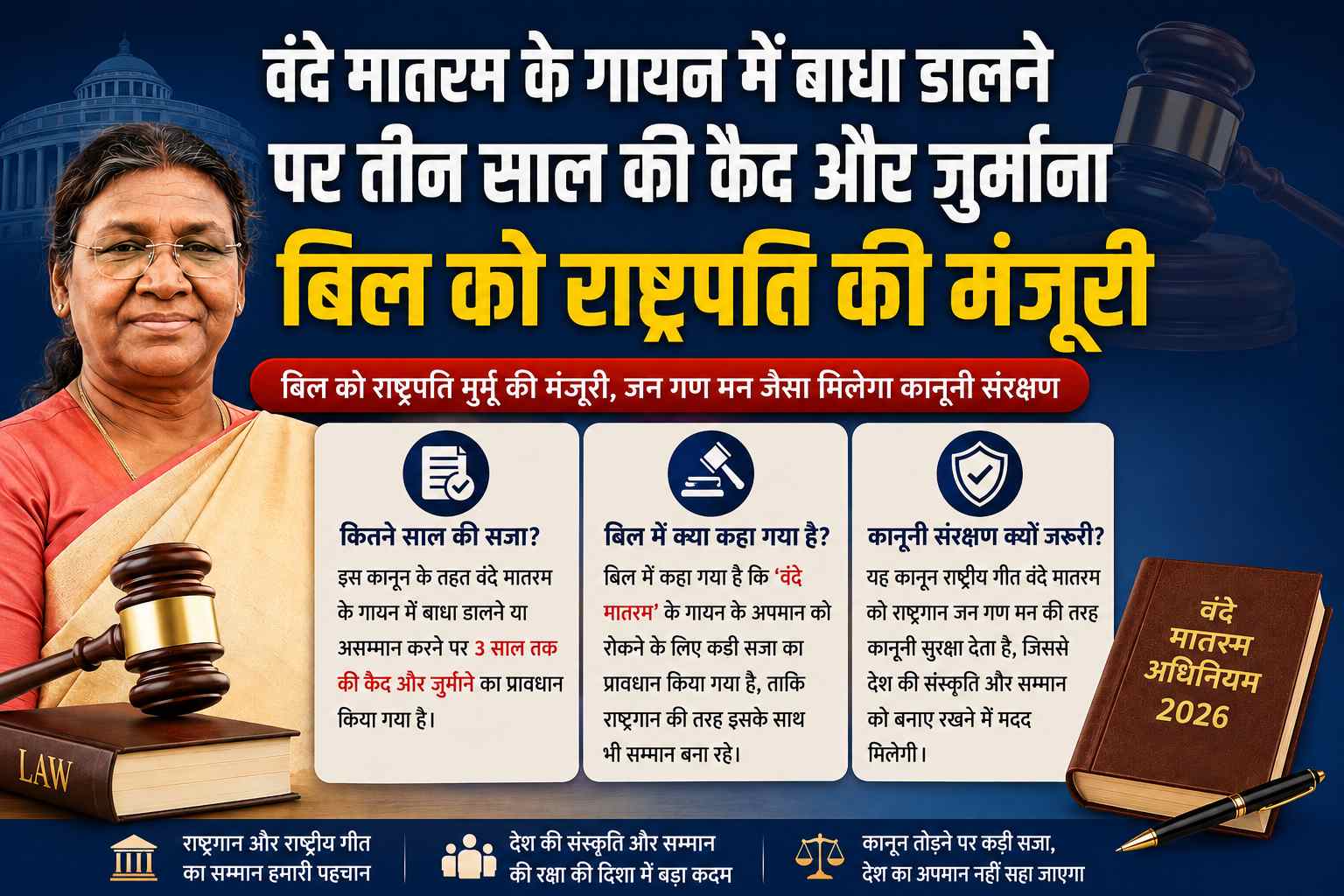 vande mataram legal protection