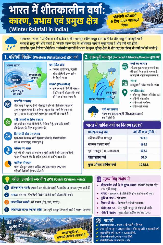 bharat mein sheetkalin varsha mcqs